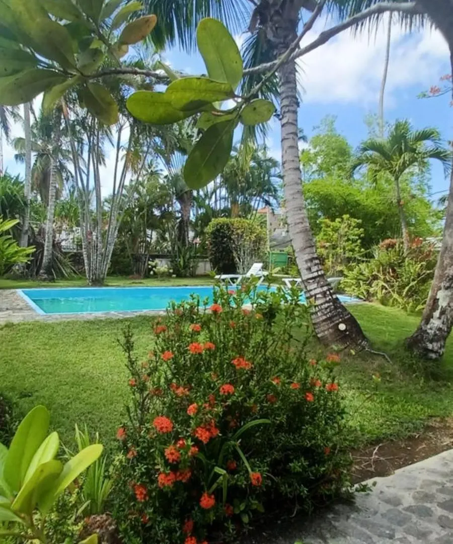 Maison Typique Caribeenne Avec Piscine, Jardin Tropical Au Calme لاس تاريناس 0*,